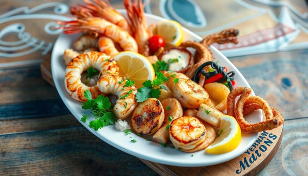 Seafood dish