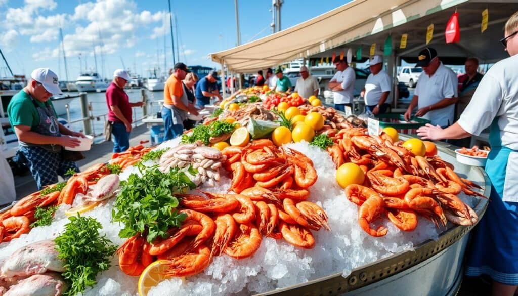 Seasonal seafood in Jacksonville