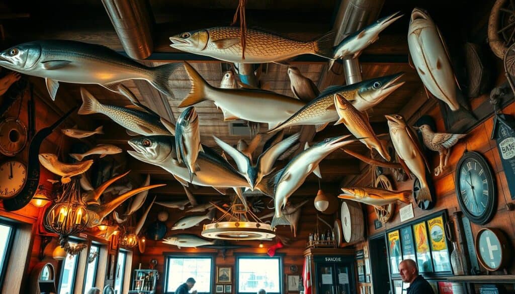 Taxidermy at Clark's Fish Camp