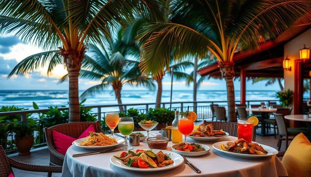 caribbean dining