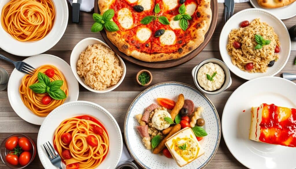 popular Italian dishes