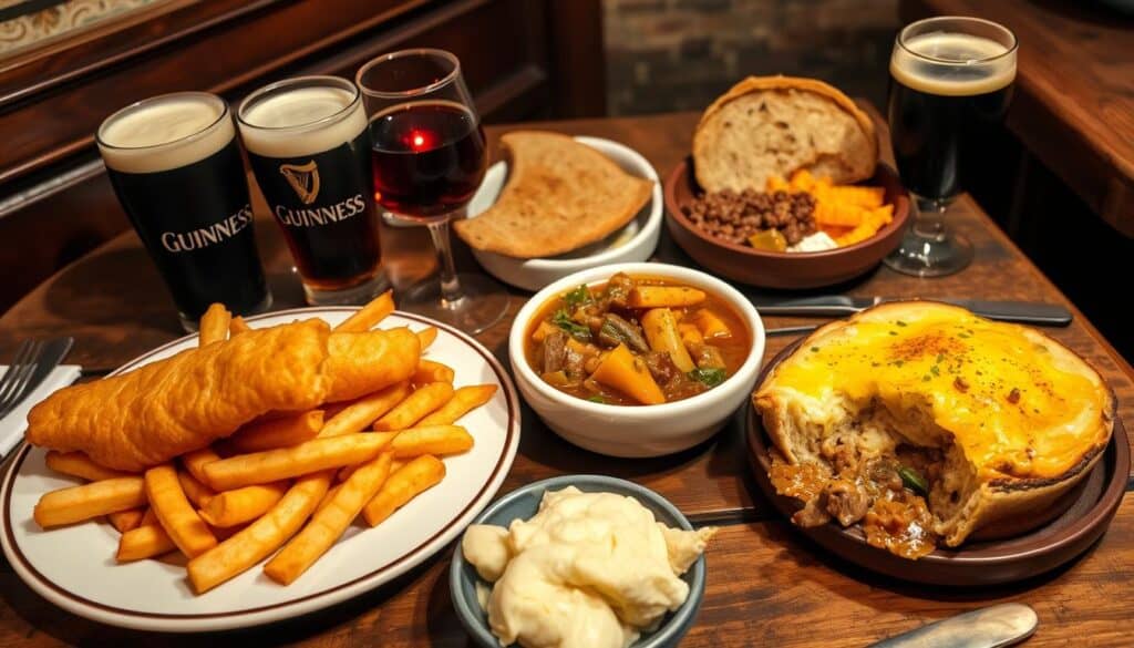 Irish pub food