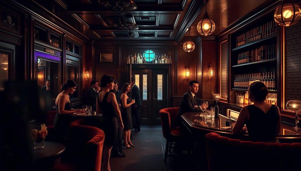 Speakeasy bar