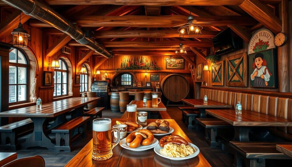 Traditional German brewery