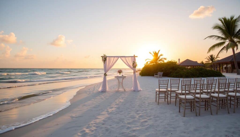 beachfront weddings Key West