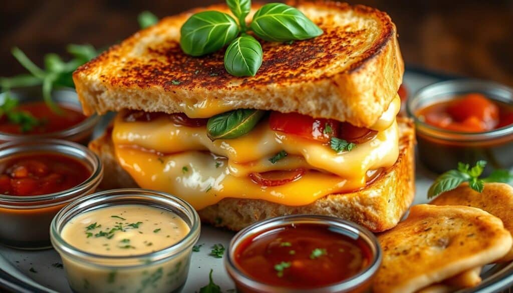 gourmet grilled cheese