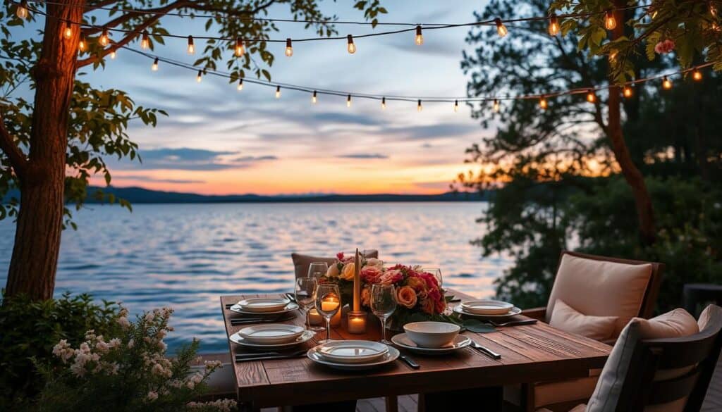 lakeside dining