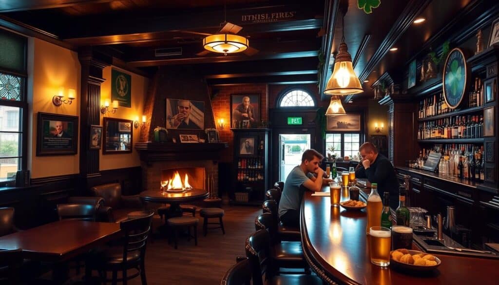 traditional Irish pub