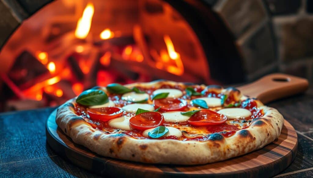 wood-fired pizza