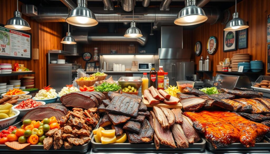 BBQ deli counter specialties