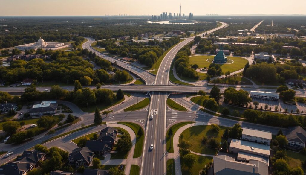 strategic location near I-95